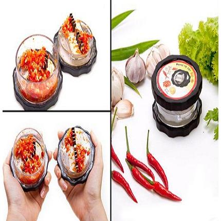 Dụng Cụ Xay Tỏi Ớt Đa Năng