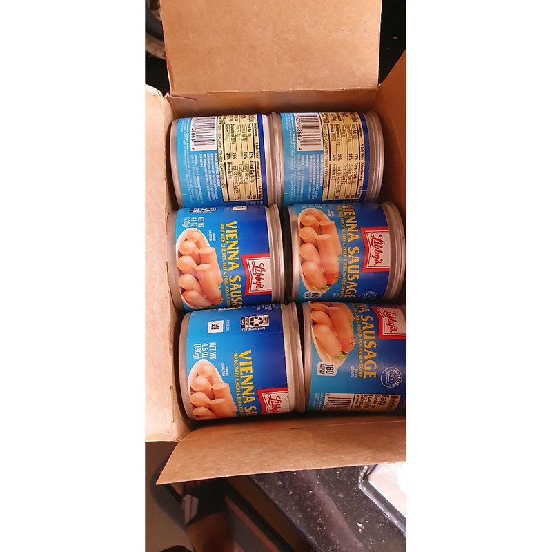 Xúc xích đóng hộp Libbys Vienna Sausage của Mỹ