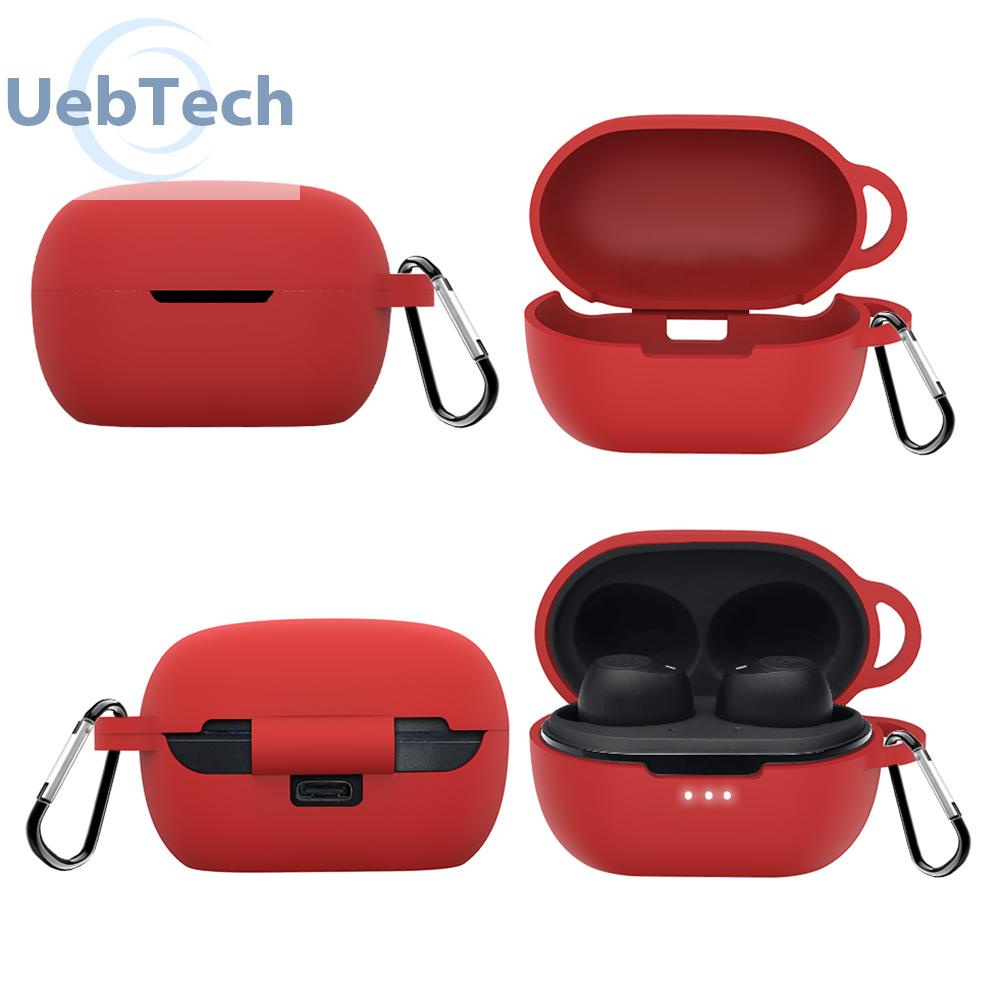 Vỏ silicon Uebtech bảo vệ hộp sạc tai nghe kết nối Bluetooth JBL Tune 115TWS