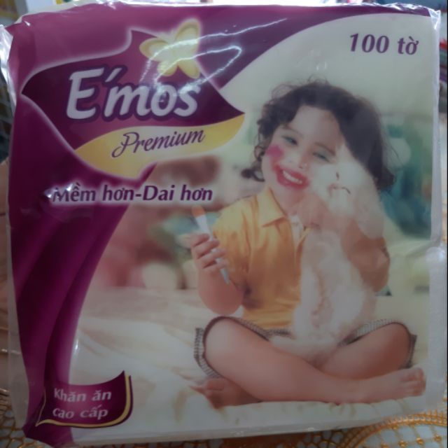KHĂN GIẤY VUÔNG E'MOSp