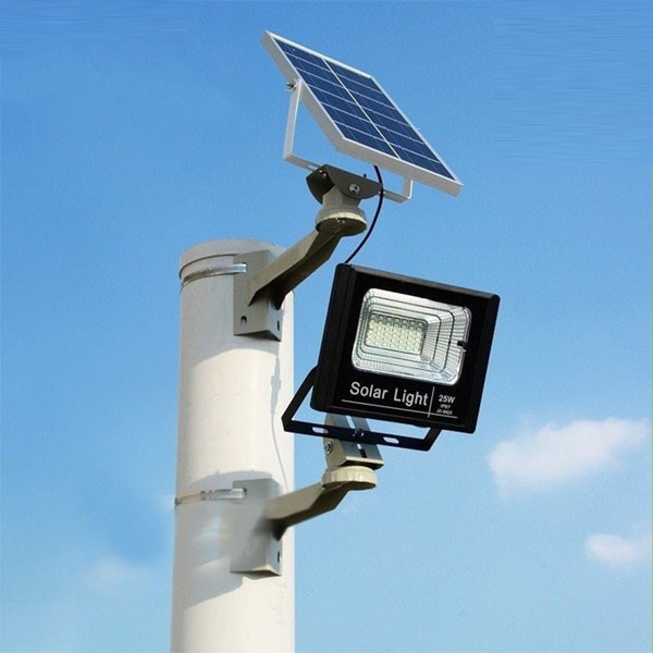 [X-LED] Đèn PHA năng lượng mặt trời 25w - 40w - 60w - 100w (Tặng pin)