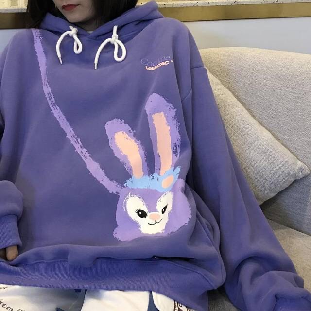 Áo hoodie nỉ unisex form rộng Túi Thỏ nam nữ phong cách ulzzang Wind | BigBuy360 - bigbuy360.vn