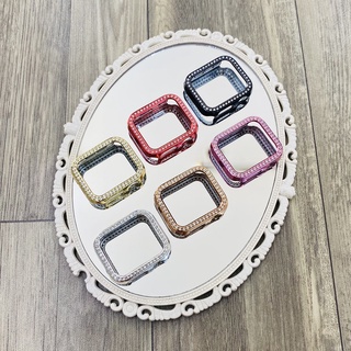 Ốp viền đính đá cực kỳ xinh xắn dành cho applewatch series 1/2/3/4/5/6/se