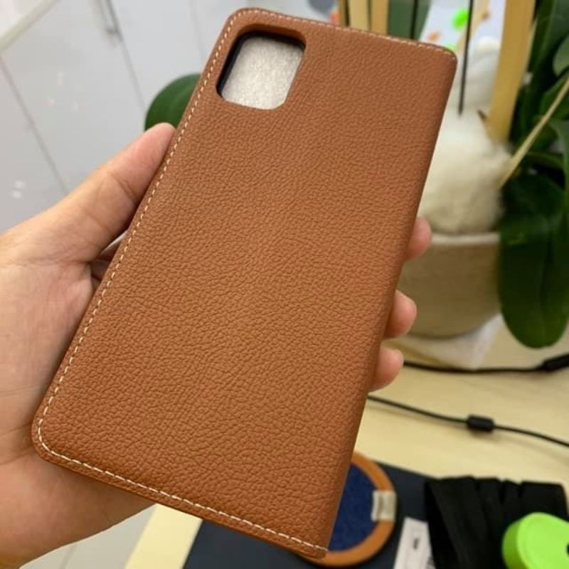 bao da lishen samsung A51 / A71 có khe cắm thẻ