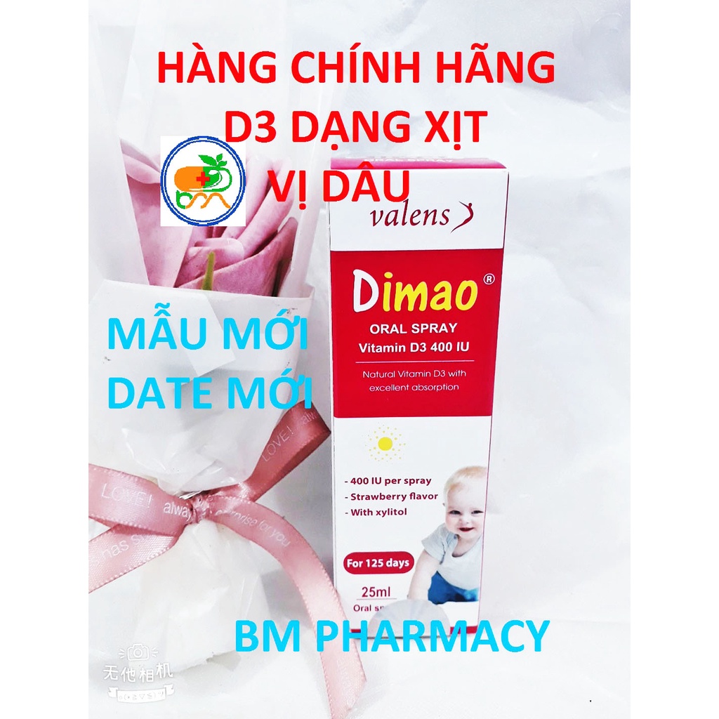 Dimao vitamin d3 dạng xịt, giúp hỗ trợ phòng ngừa thiếu vitamin d - ảnh sản phẩm 2