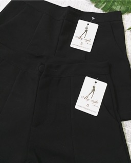 Quần short vải lưng cao (100% ảnh thật)