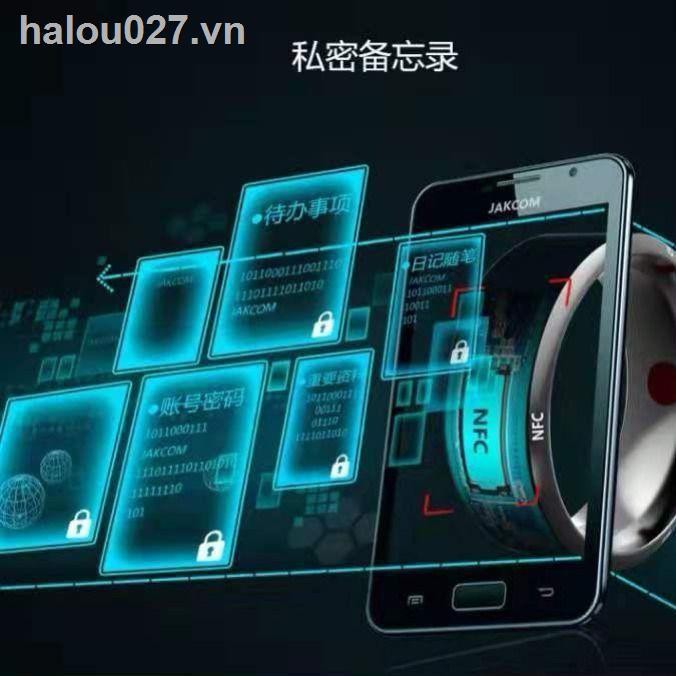 ANDROID Nhẫn Đeo Tay Thông Minh Nfc 2021 Đa Năng Chất Lượng Cao