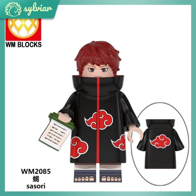 Mô Hình Đồ Chơi Lego Nhân Vật Sasuke Itachi Madara Obito WM6105 6106