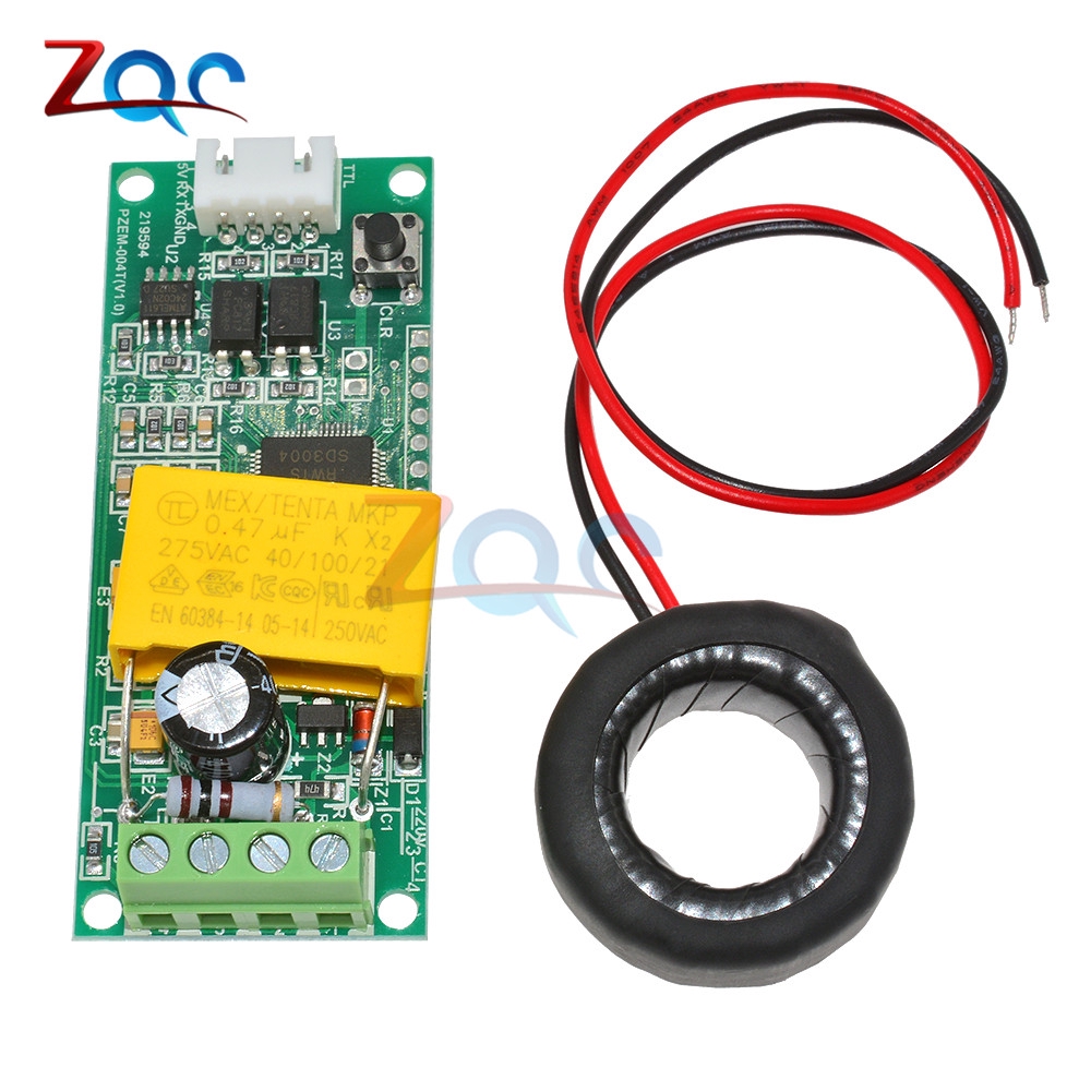 Mô Đun Kiểm Tra Điện Áp Đa Năng PZEM-004T 80-260V 0-100A