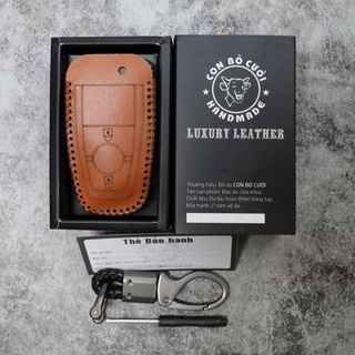 Bao Da Chìa Khóa Ford Eco Sport, Ranger 2018-2020[ Bảo Hành 2 năm] Da bò 100%