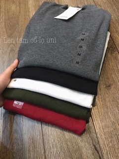 Áo len tăm cổ 3p