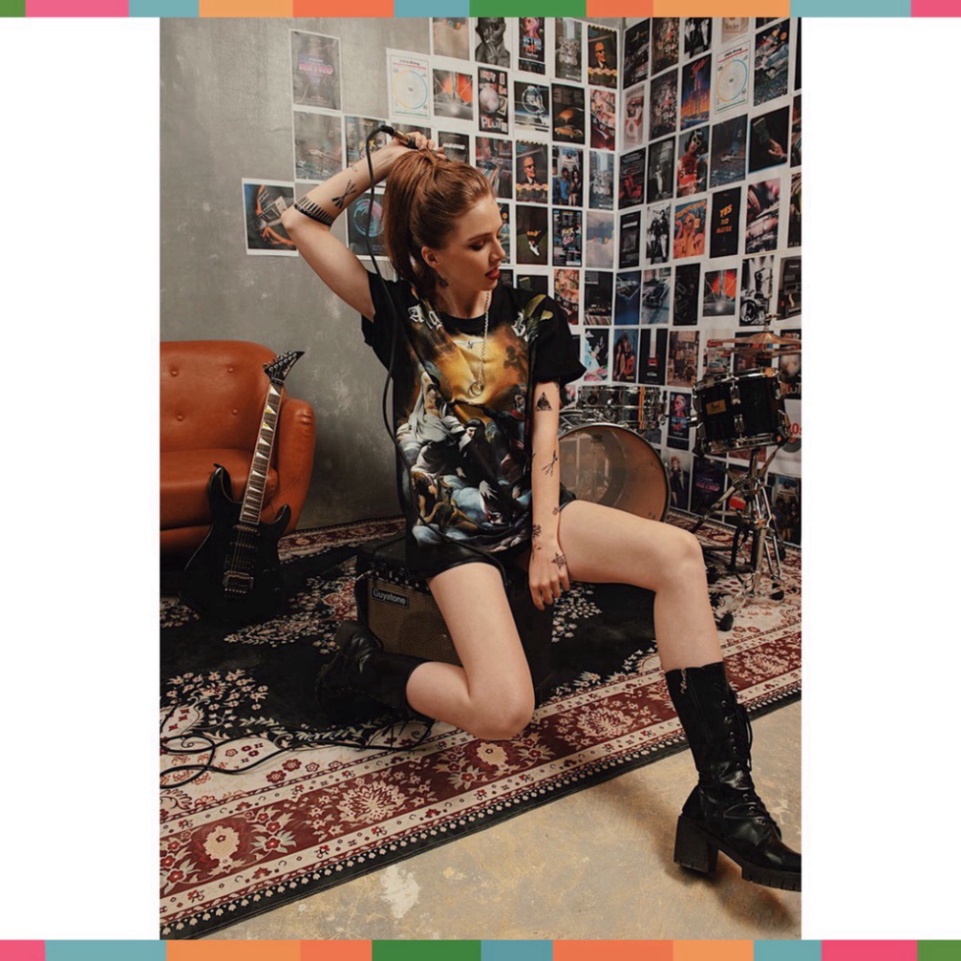 Áo thun MIKENCO Angel Devi, kiểu dáng unisex, cotton dày dặn, cộc tay cổ tròn trend hè 2022 | BigBuy360 - bigbuy360.vn