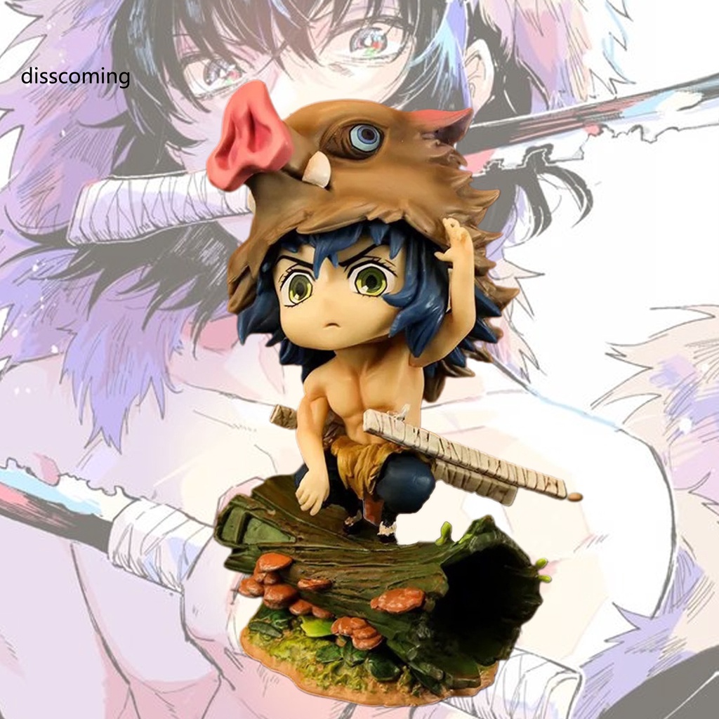 Mô hình nhân vật Hashibira Inosuke Anime Demon Slayer dễ thương dùng trang trí