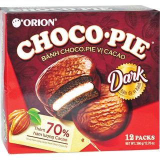 Bánh Chocopie Orion cacao 30g x 12gói