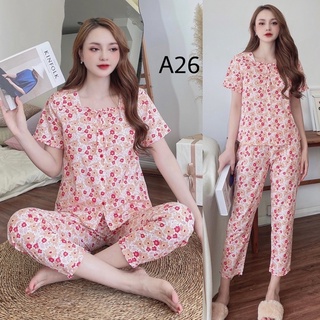 Đồ bộ mặc nhà , chất liệu thô kate