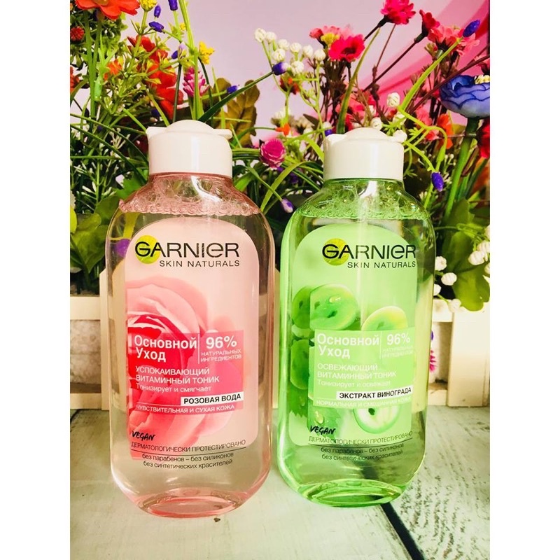 NƯỚC HOA HỒNG GARNIER SKIN NATURALS 96%