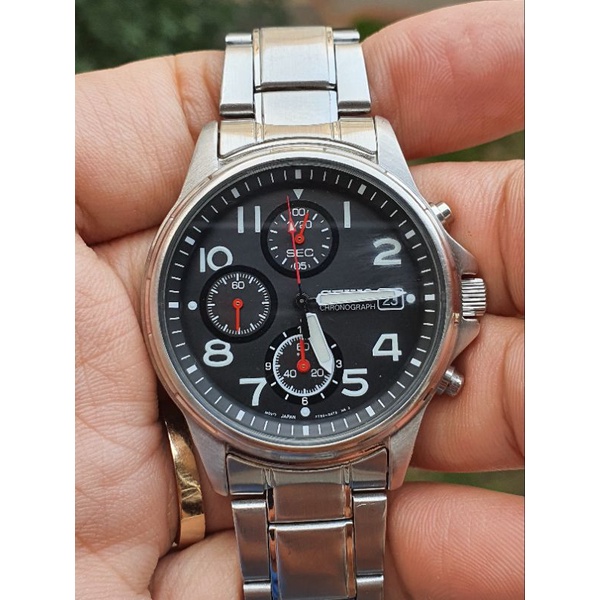 Đồng hồ nam Seiko 7 kim thể thao chính hãng 2hand