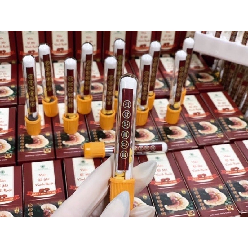 Viên sổ mỡ vành ruột Linh Chi Đỏ - Viên xổ mỡ vành ruột slim & fit chính hãng -Mia beauty