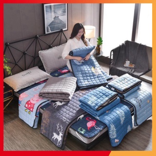 Nệm đa năng nệm bốn mùa siêu nhẹ siêu tiện lợi - topper làm tấm nệm đệm khách sạn siêu êm giá rẻ