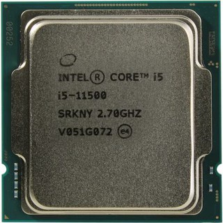 CPU Intel Core i5 11500 (2.7GHz turbo up to 4.4Ghz, 6 nhân 12 luồng, 12MB Cache, 65W)