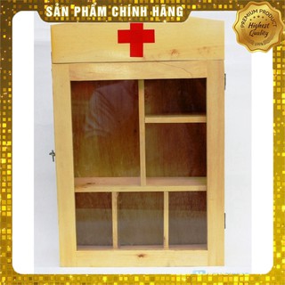 Tủ thuốc gia đình bằng gỗ