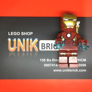 Lego UNIK BRICK Iron Man Mark 7 Người sắt phiên bản 7 trong Super Heroes Siêu anh hùng chính hãng (như hình).