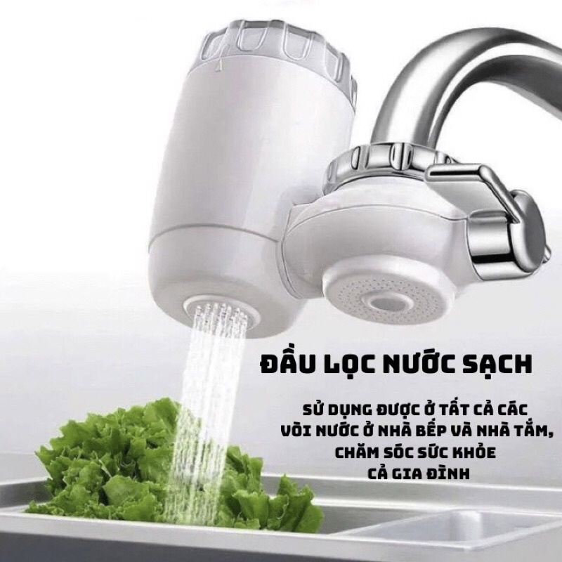 Đầu Lọc Nước , Bộ Lọc Nước Tại Vòi JWATER 7 Lớp Lọc Cao Cấp Đầu Lọc Bằng Gốm Cao Cấp