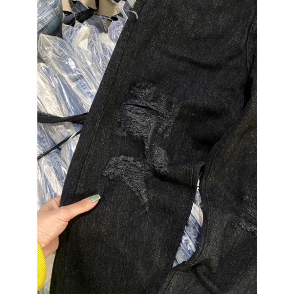 Quần baggy bò rách cá tính