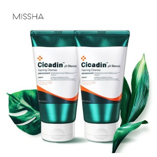 Sữa Rửa Mặt Missha - Cicadin pH Blemish Foaming Cleanser 150ml
