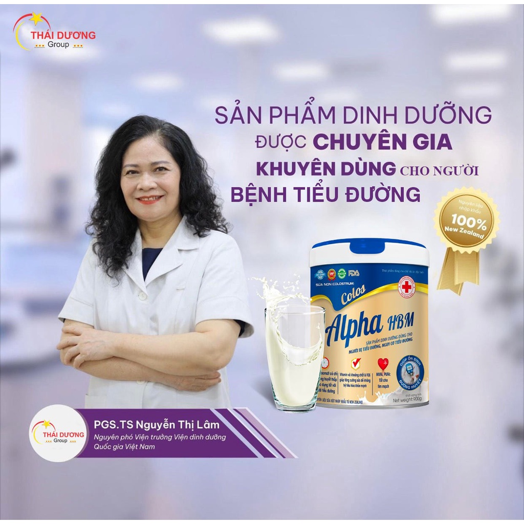 SỮA TIỂU ĐƯỜNG  ALPHA HBM 900g