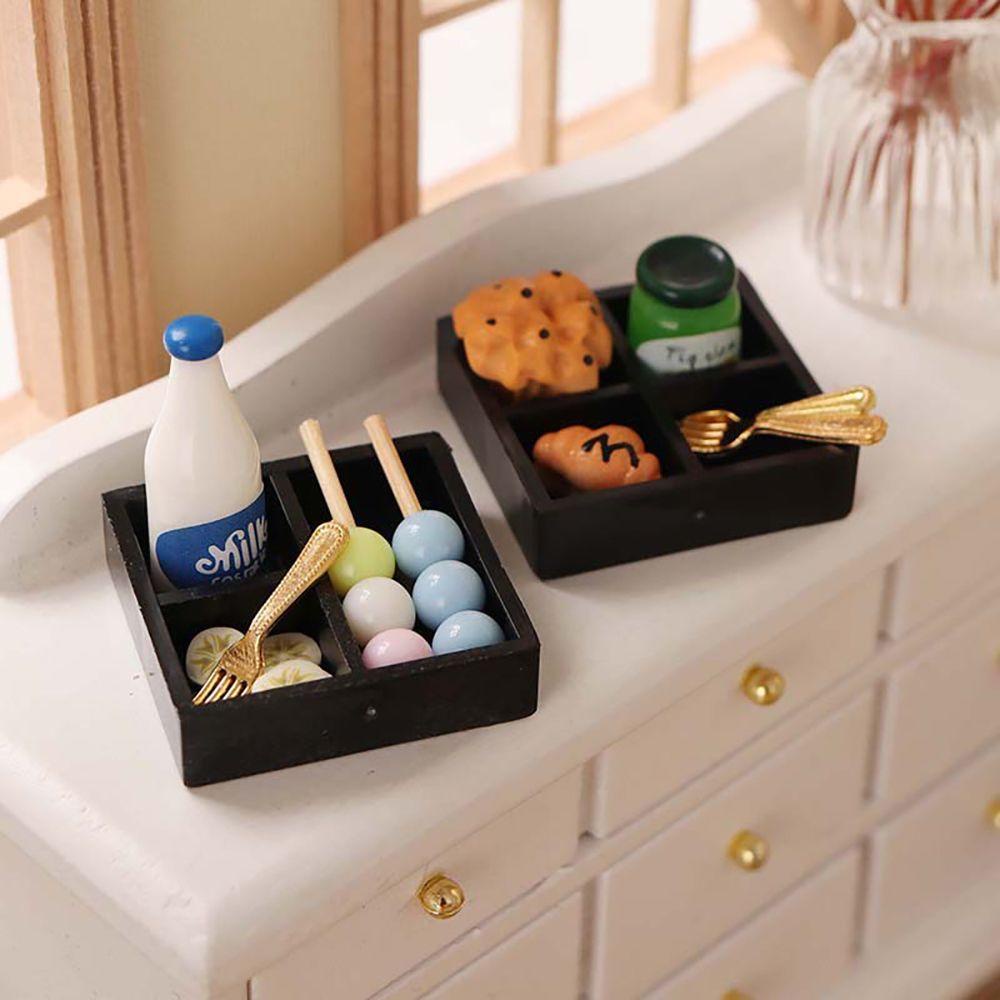 Mô Hình Hộp Cơm Bento Kat1 Dùng Trang Trí Nhà Búp Bê