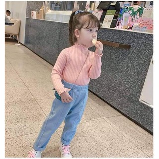 ÁO LEN GÂN CỔ BÈO SIZE NHỠ ĐẾN ĐẠI