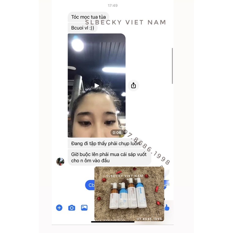 (1 Cặp) Dầu gội kích thích mọc tóc giảm rụng SLBECKY 700ml | BigBuy360 - bigbuy360.vn