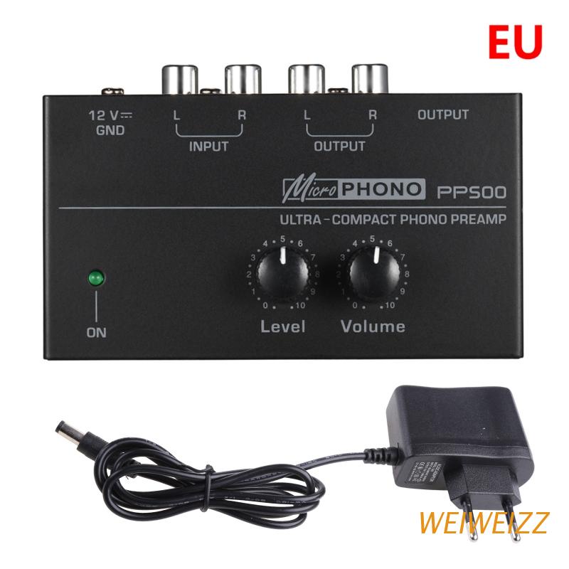 Bộ khuếch đại âm thanh đầu vào RCA 1/4" TRS WEIWEIZ PP500