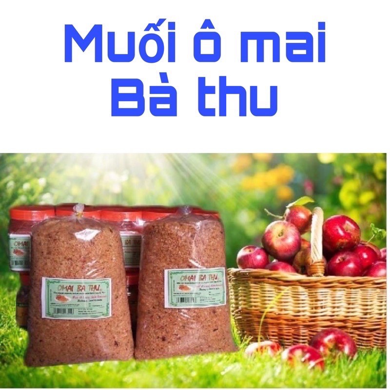 Muối Ô Mai Bà Thu Chính Hiệu Đặc Sản Hà Thành (lọ 200g)