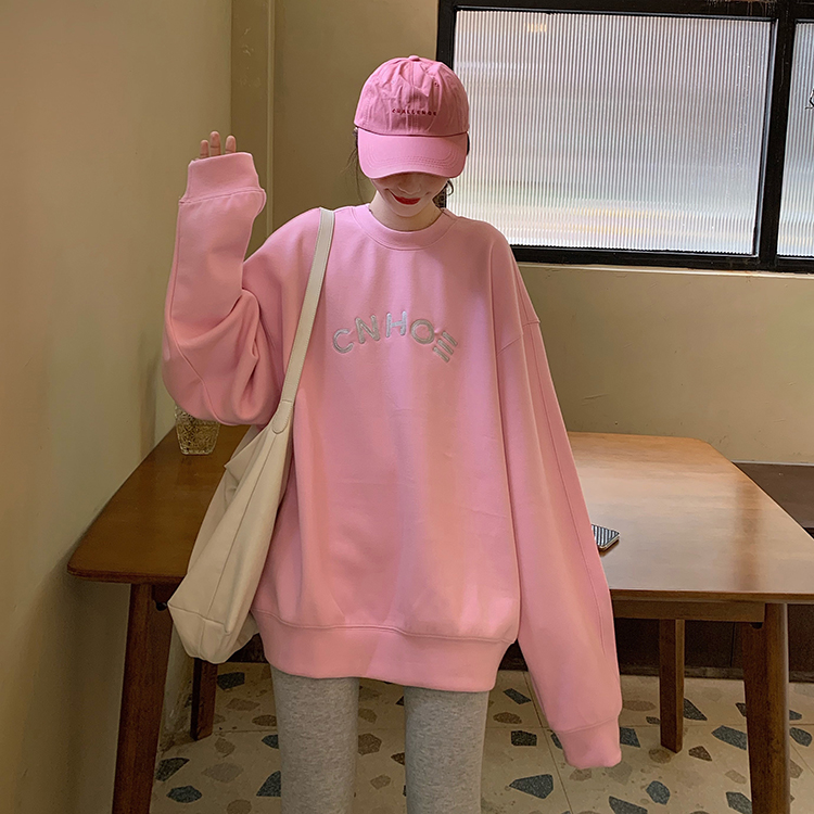 Áo Sweater Dáng Rộng In Chữ Phong Cách Hàn Quốc Năng Động ulzzang Unisex Vuasivuare | BigBuy360 - bigbuy360.vn