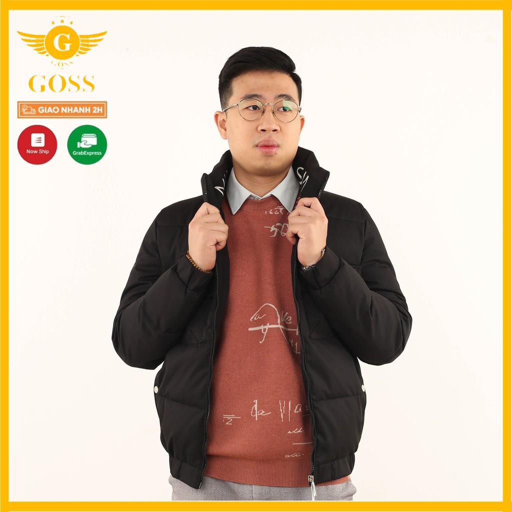 ⭐️Mặc là Mê⭐️ Áo phao nam hàn quốc ba lớp cao cấp chính hãng GOSS - Áo khoác phao nam siêu ấm giữ nhiệt | BigBuy360 - bigbuy360.vn