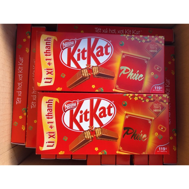 SOCOLA KITKAT 119g ( 6+1 thanh )