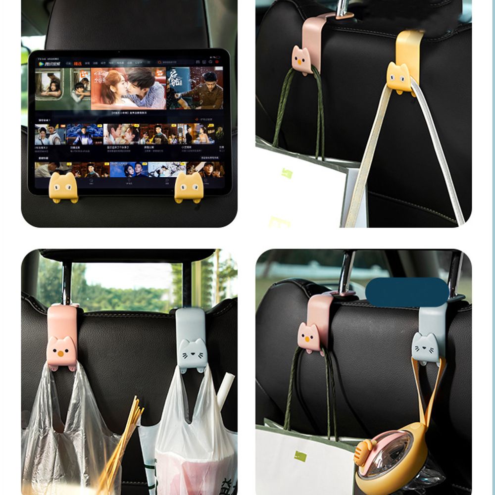 Móc treo đồ gắn ghế ngồi phía phía sau đa năng tiện dụng cho xe ô tô