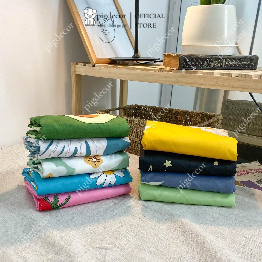 Vỏ gối nằm cotton poly_vỏ gối đẹp,dễ thương_hàng không kèm ruột_ kích thước 45x65