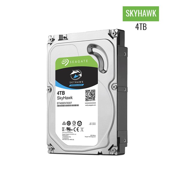 Ổ cứng SEAGATE SKYHAWK 4TB chuyên dùng cho hệ thống camera quan sát bảo hành 36 tháng