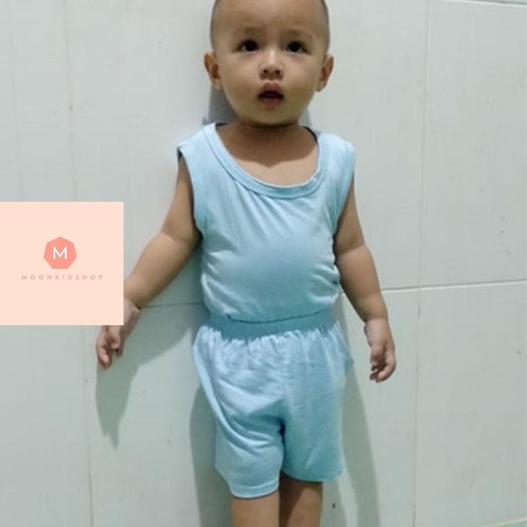 Quần Áo Trẻ Em 🌈đẹp mê ly🌈 Bộ Ba Lỗ thun lạnh Cotton 100% cho bé trai và bé gái 7-18kg