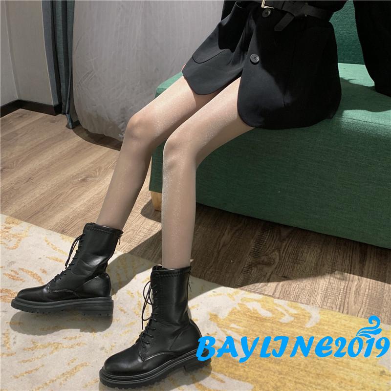 BAY-Quần tất mỏng ôm sát co giãn đính kim tuyến lấp lánh cho nữ