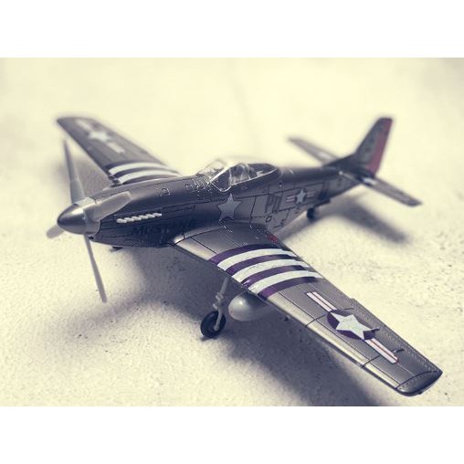 Bộ mô hình tự lắp ráp (DIY) Máy bay P-51 Mustang Tỷ lệ 1:48