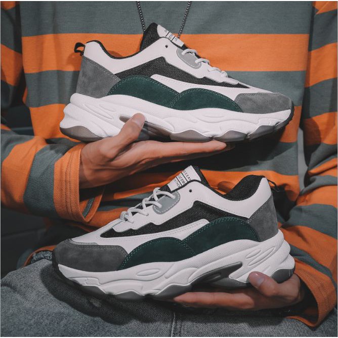 Giày thể thao nam đế độn siều bền đẹp GN551 Gấu Nâu | BigBuy360 - bigbuy360.vn