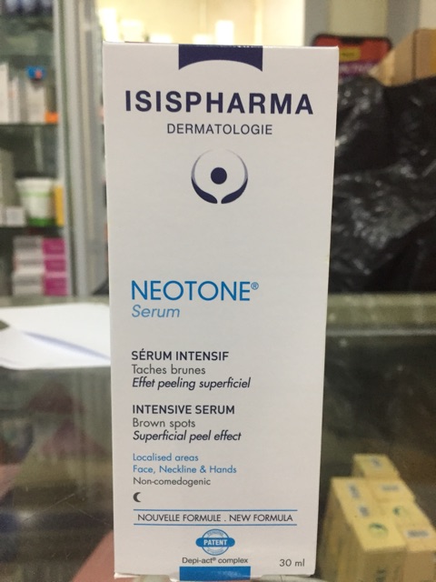 NEOTONE SERUM ISI PHARMA. Kem hỗ trợ trị nám , tàn nhang dành cho da thường va da nhạy cảm