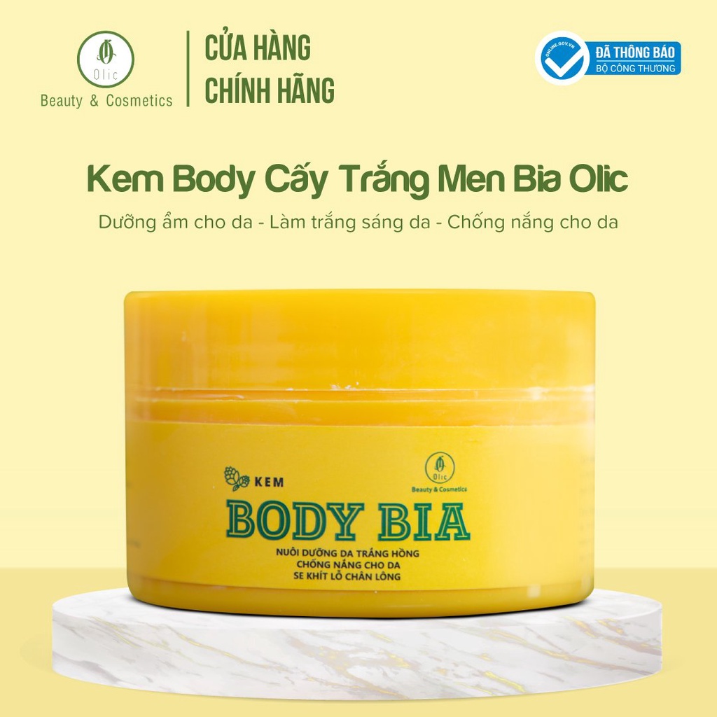 Kem Body Cấy Trắng Men Bia Olic | BigBuy360 - bigbuy360.vn