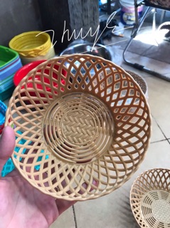 Rổ nhựa giả mây