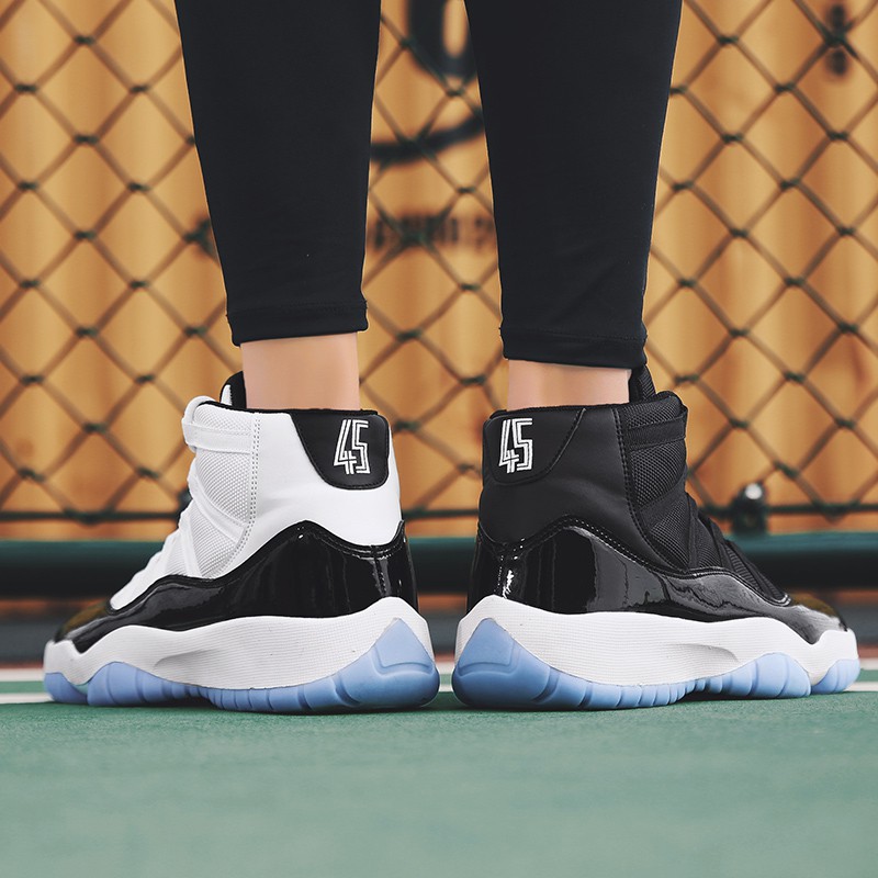 Giày Bóng Rổ Cổ Cao Thời Trang Cho Nam Size 39-46 Nba Aj11