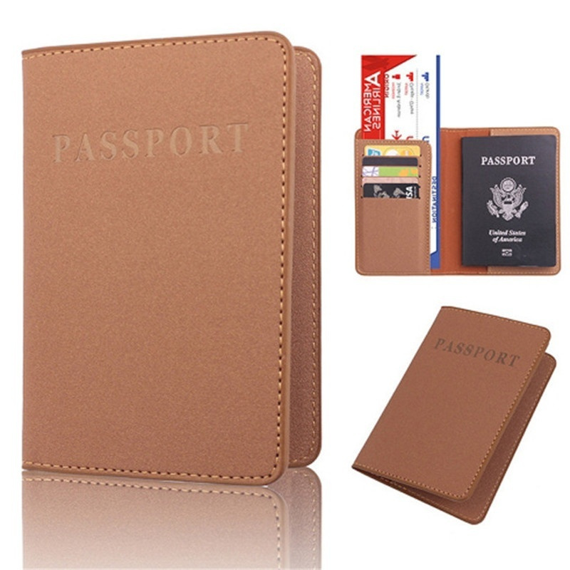 Bao Da Passport Có Ngăn Đựng Thẻ